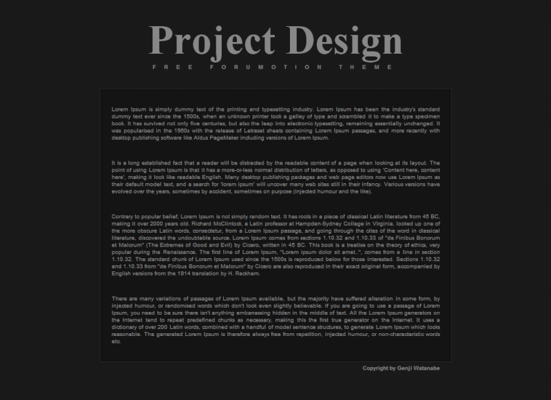 Project D - Free Forumotion Theme - Page 3 Screen18