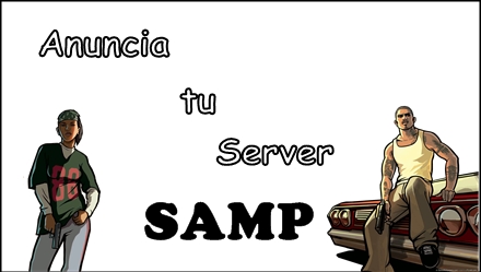 Anuncia tu server SAMP.