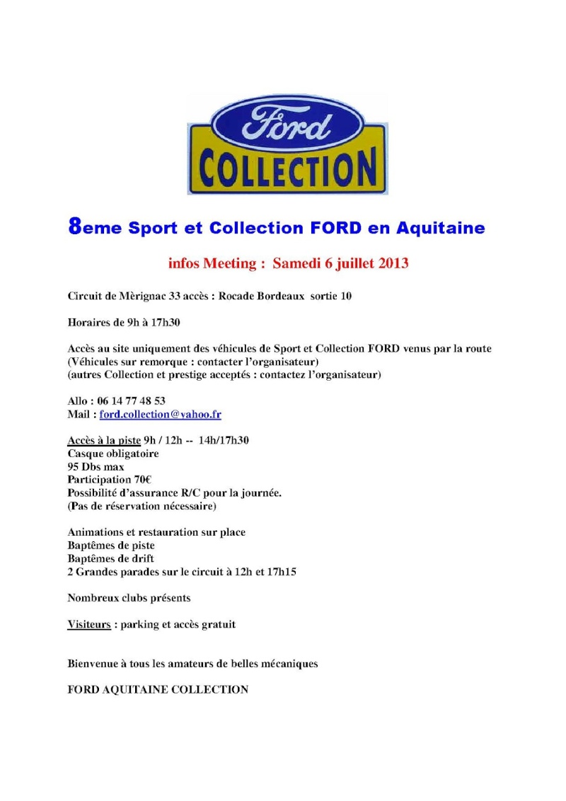 8eme sport et colection ford 6 juillet 2013 circuit mérignac Infos_10