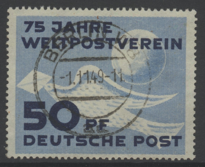 Postwertzeichen der DDR - Jahrgang 1949 - gestempelt Ddr_0210