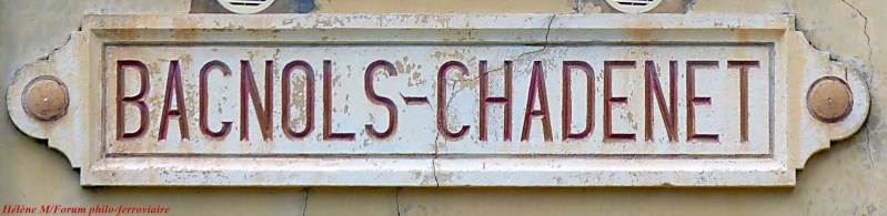La gare de Bagnols - Chadenet ( 48 ) P1030812