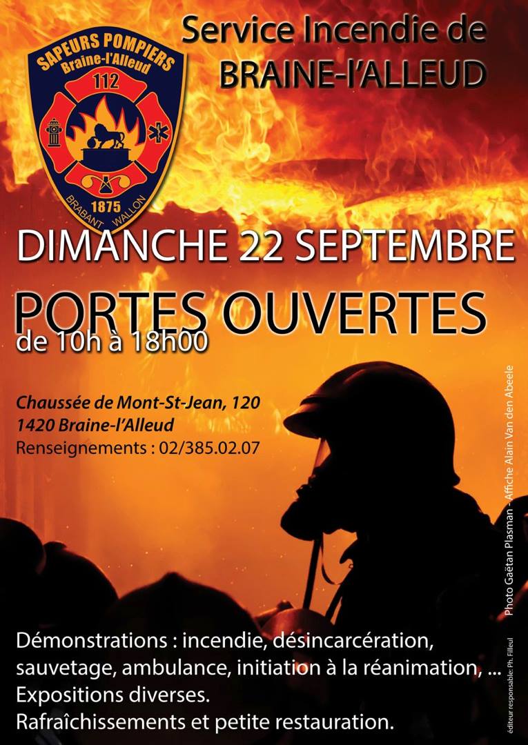 journée porte ouverte du Service incendie de Braine-l'Alleud le 22 septembre + photos 10970914