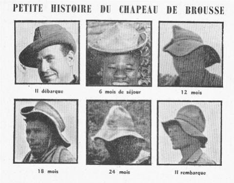 Chapeau de brousse Algérie ou Indochine ?