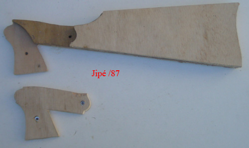 Fabrication d'une crosse d'épaule pour Remington 1858 Crosse18