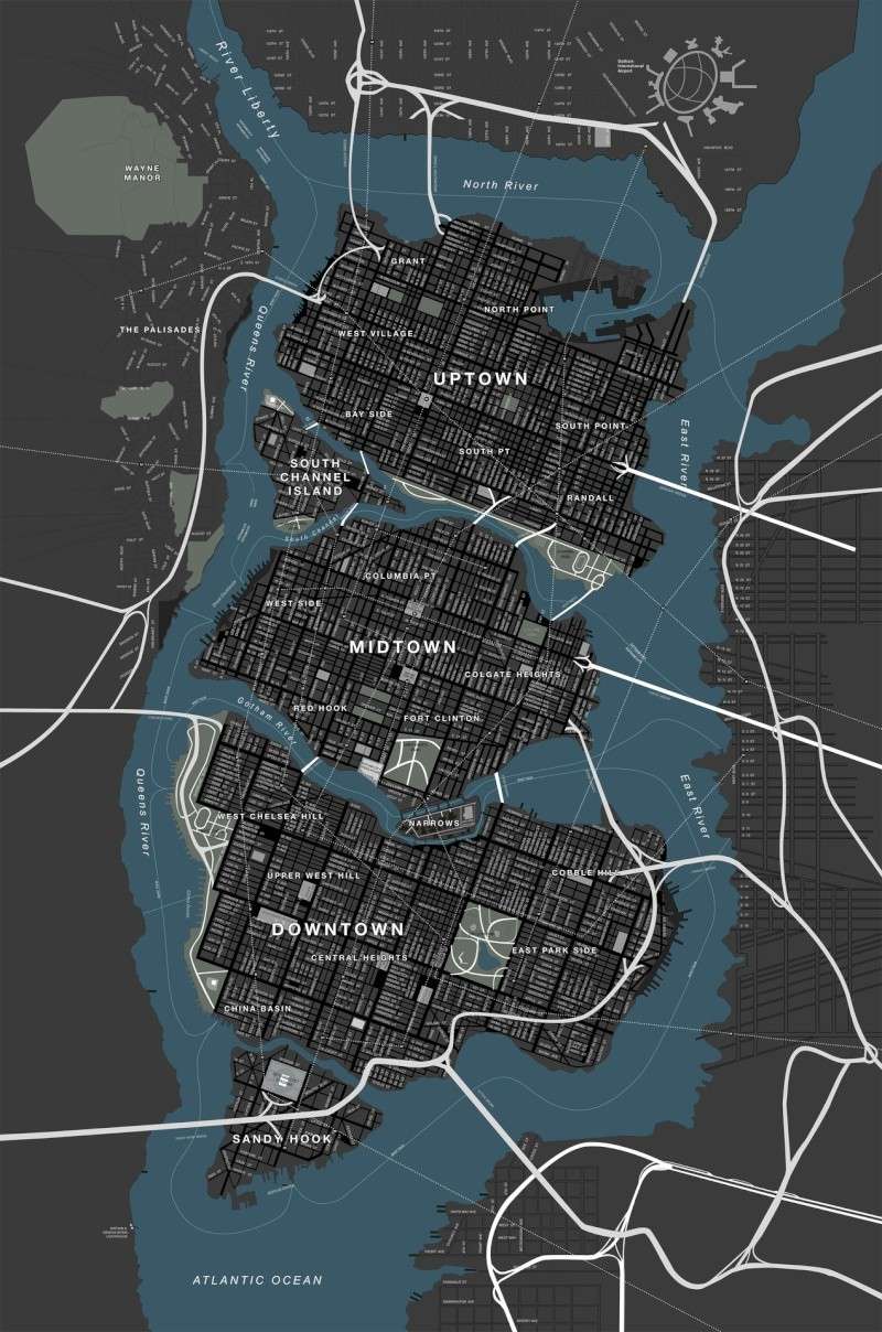 Carte de Gotham City Tumblr10