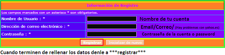 Combinado de tutoriales (registro y posteo) Tutori17