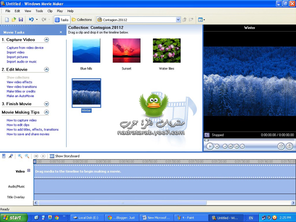 شرح مصور لبرنامج Windows Movie Maker ج1 522