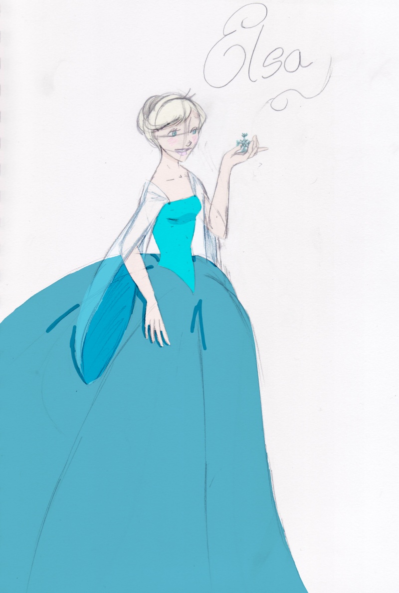 [Fan arts] La Reine des Neiges - Page 8 Elsa_v10