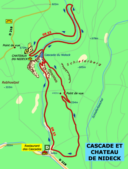 Randonnée avec chiens Cascade du Nideck Bas-Rhin Fralpi10