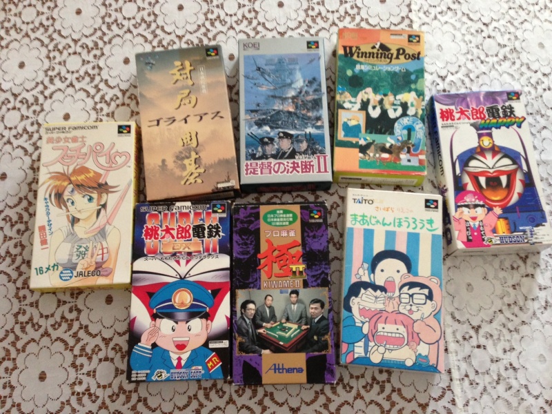 [VENDU] Lot de 30 jeux Super Famicom Sf210