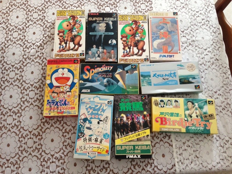 [VENDU] Lot de 30 jeux Super Famicom Sf310