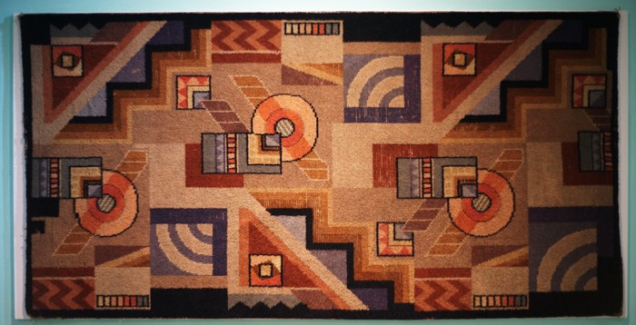 Art Deco British wool rug A_rug10