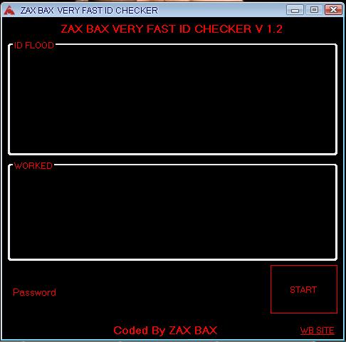  ZAX BAX very fast id checker Zax10