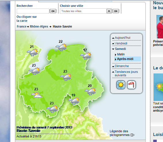 Le tour du lac d'Annecy septembre 2013.  - Page 2 Meteo_10