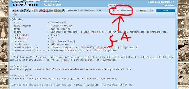 Qu'est-ce qu'une modification mineure ? Modifi12