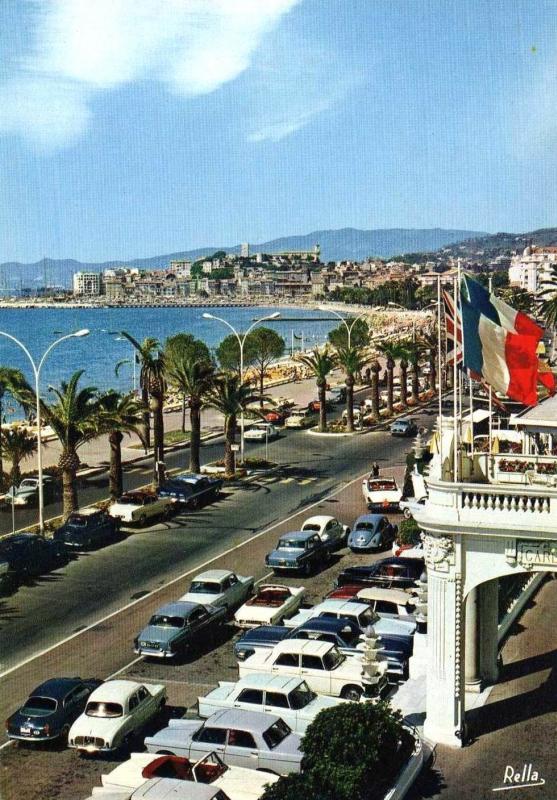 les floride caravelle sur cartes postales Cannes10