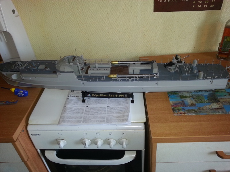 schnellboot s-100 ITALERI 1/35 transformable RC 20130918