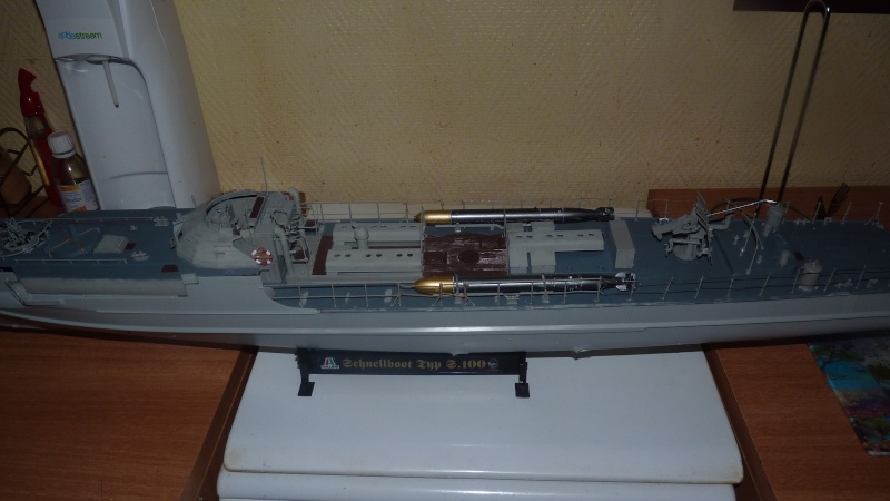 schnellboot s-100 ITALERI 1/35 transformable RC P1020814