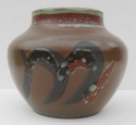 Unusual decorated vase, vBH mark Marksp18