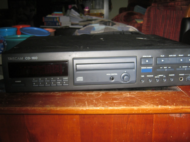 Tascam CDP-CD-160 Img_0529