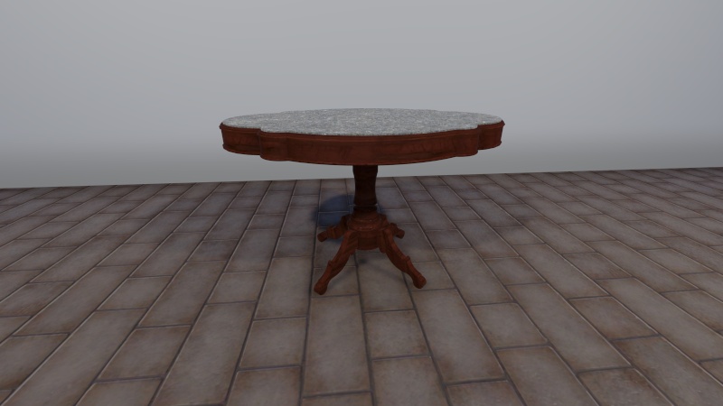 Objets sketchup 3d youyou40 Table_11