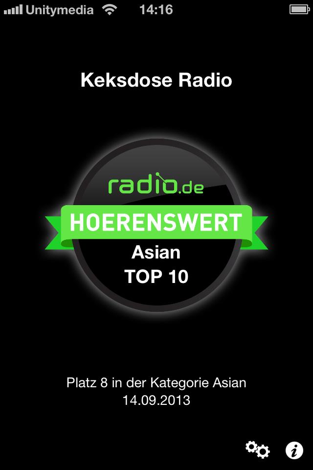 KeksdoseRadio entert die Top ten bei Radio.de 99914110