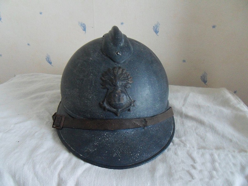 Photothèque : le casque Adrian de l'infanterie coloniale  Sdc12011