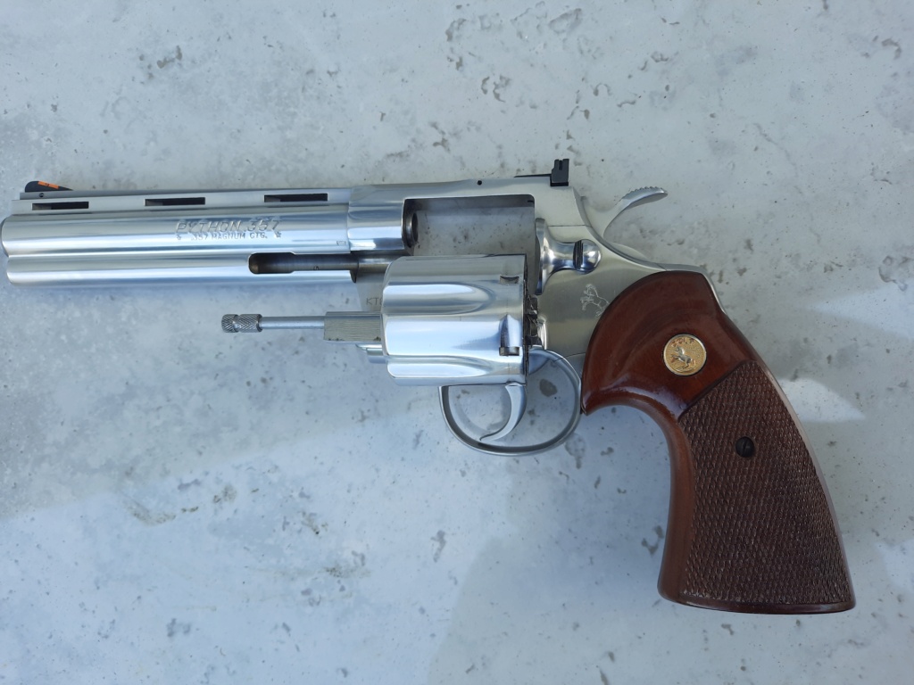 Nettoyage colt python 20220555