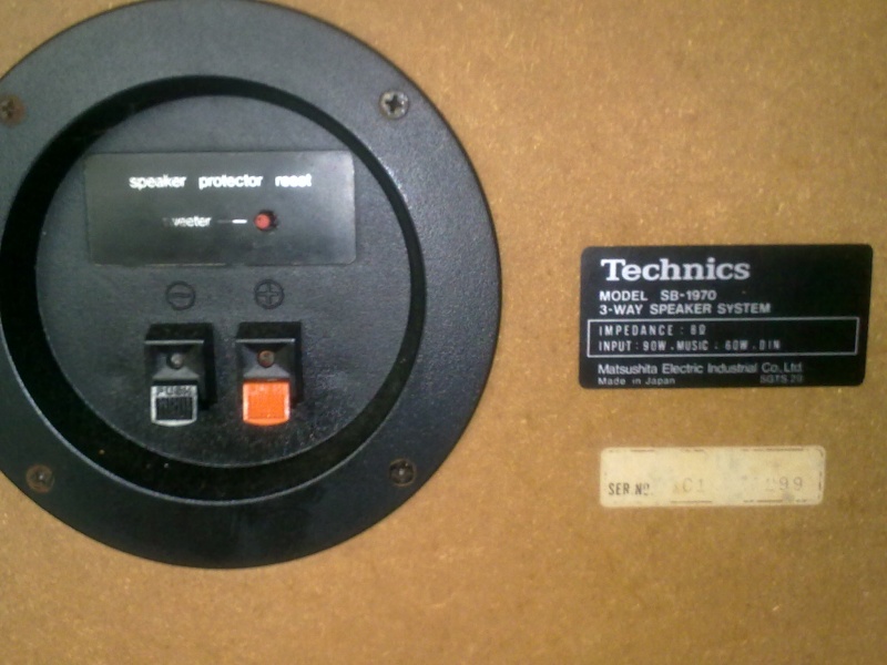 Technics SB- 1970 spk (Sold) 20130917