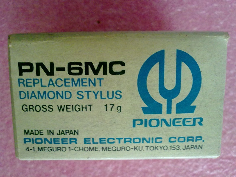New Genuine Pioneer PN-6MC Moving Coil stylus  (SOLD) Abcd0010