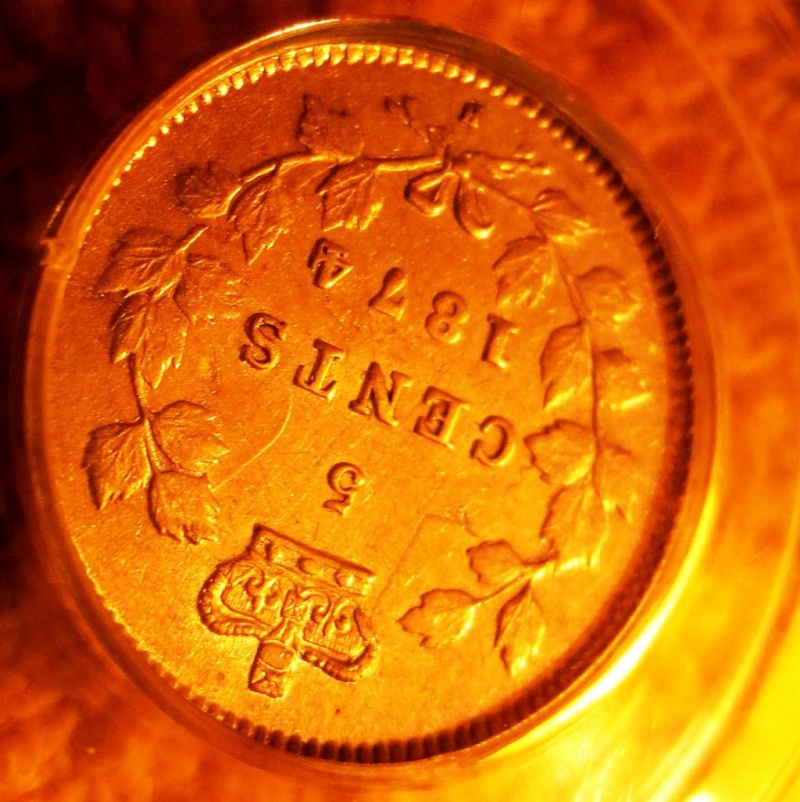 1874H - "C4" Date Étroite (Narrow) & Coin Entrechoqué (Die Clash) Img_1115