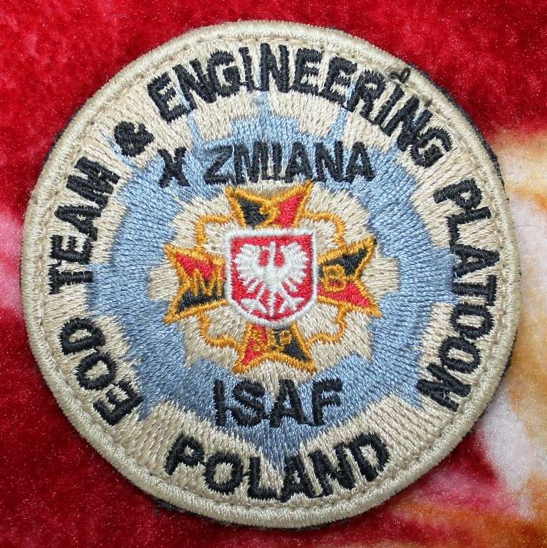 Polish ISAF patches  Img_2510