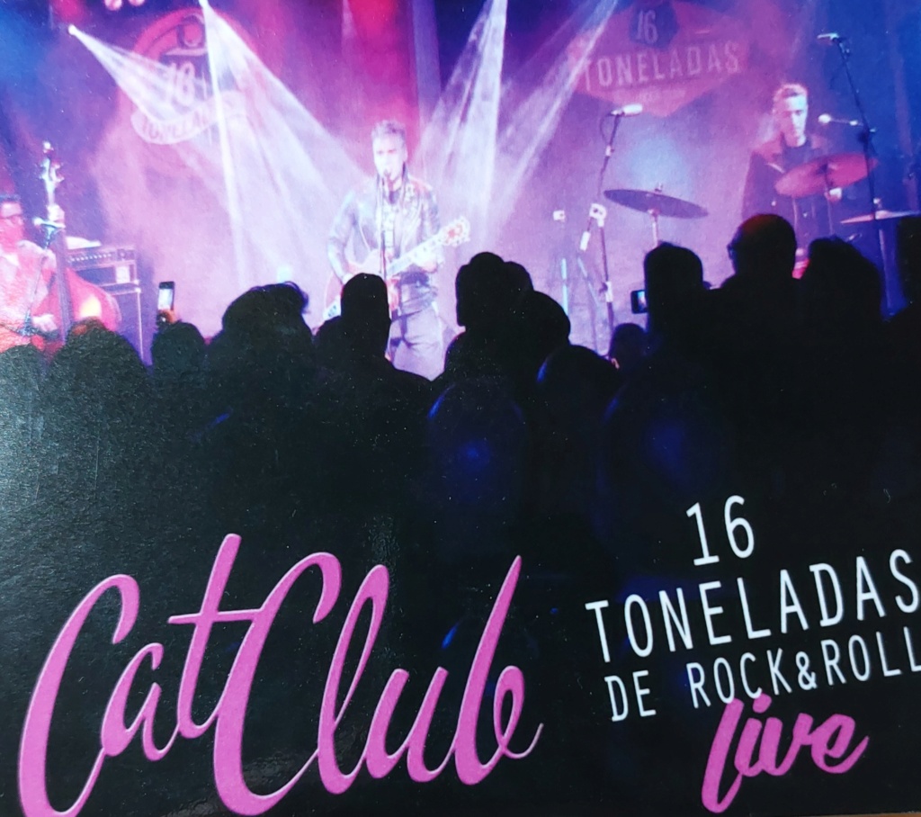 CAT CLUB CD +DVD 16 TONELADAS DE ROCK AND ROLL  20230714