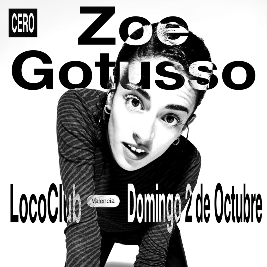 ZOE GOTUSSO  2 DE OCTUBRE 2022 LOCO CLUB  Cartel46