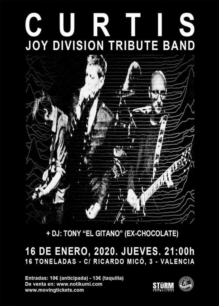 CURTIS JOY DIVISION TRIBUTE BAND 16 TONELADAS 16 ENERO 2020  Fb_i1035