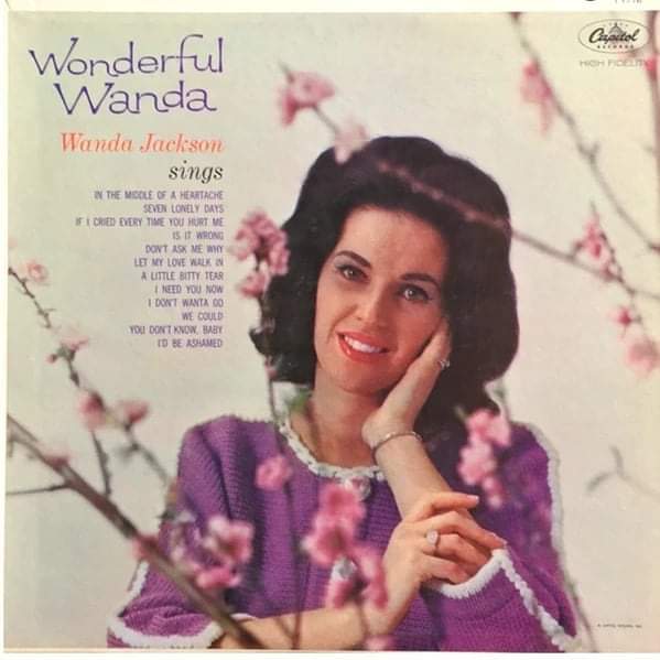 WANDA JACKSON WONDERFUL WANDA 1962 CAPITOL RECORDS  Fb_i1826