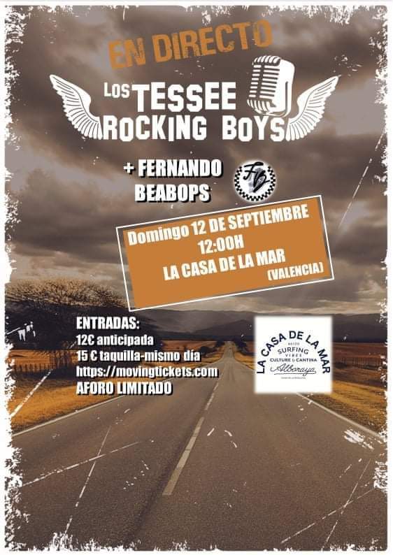 LOS TESSEE ROCKING BOYS - FERNANDO BEABOPS - LA CASA DE LA MAR 12 DE SEPTIEMBRE 2021 Fb_i1874