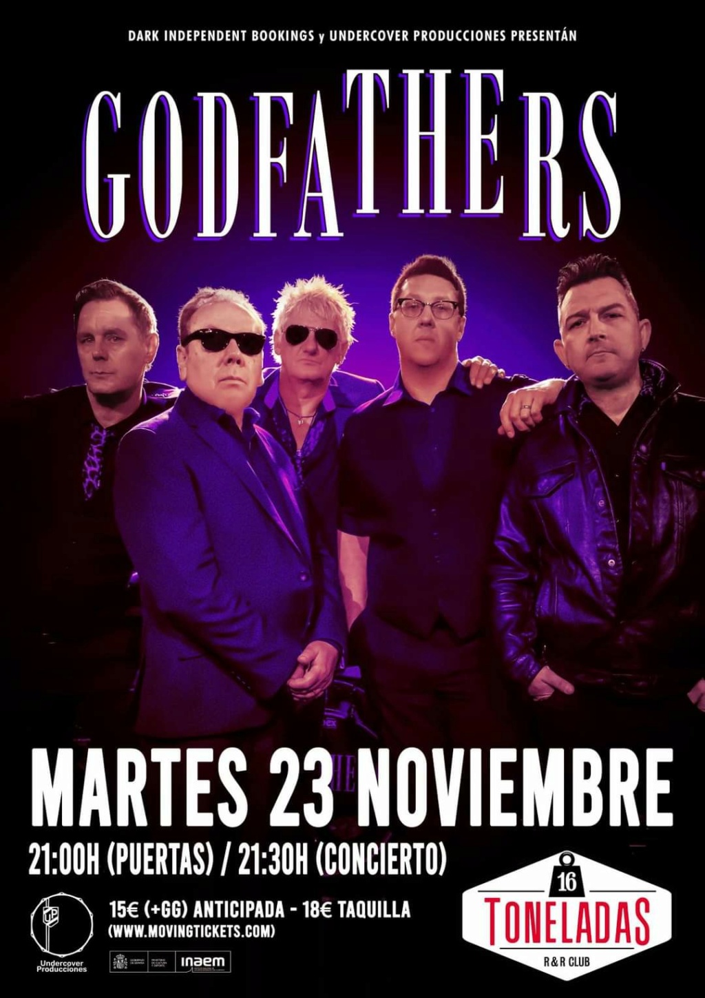 THE GODFATHERS  16 TONELADAS 23 DE NOVIEMBRE 2021  Fb_i2009