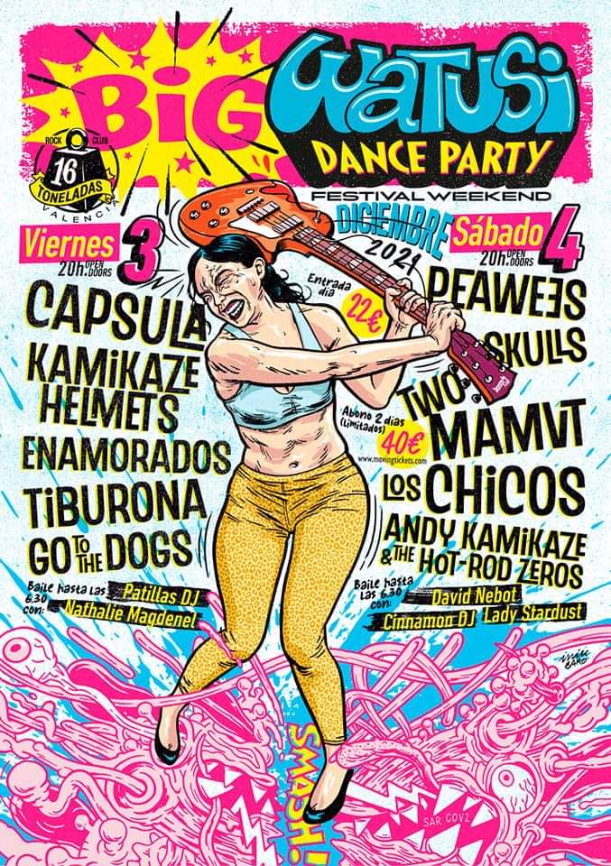 BIG WATUSI DANCE PARTY 3 Y 4 DE DICIEMBRE 2021 16 TONELADAS  Fb_i2035