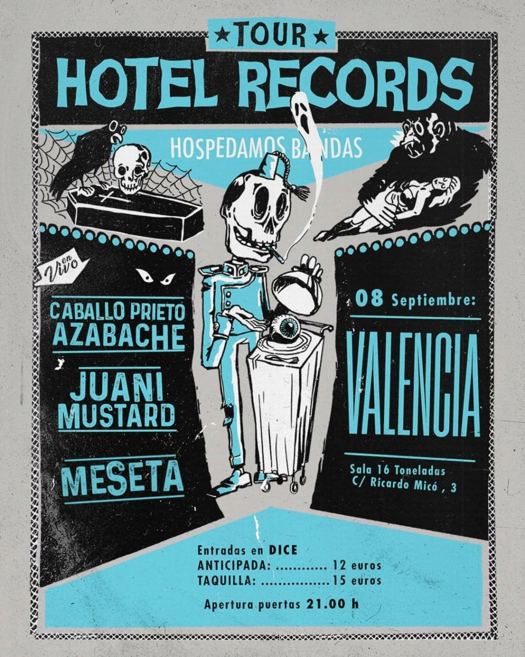 FIESTA HOTEL RECORDS 16 TONELADAS 8 DE SEPTIEMBRE 2022 Fb_i2619