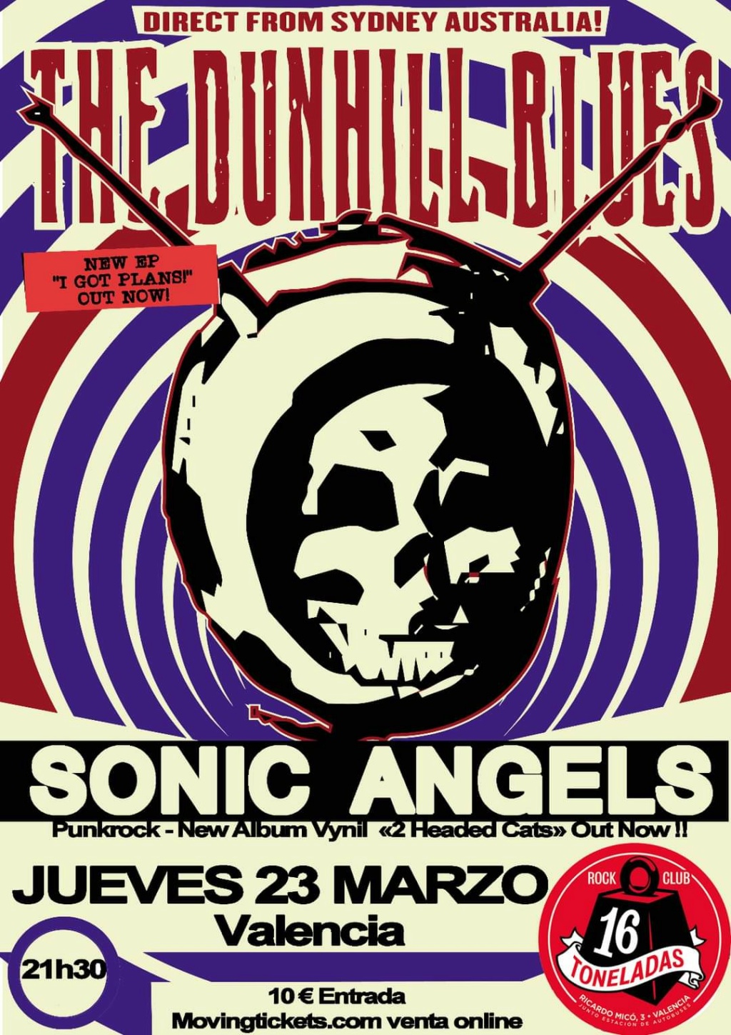 THE DUNHILL BLUES -SONIC ANGELS 23 MARZO 2023 16 TONELADAS  Fb_i3028