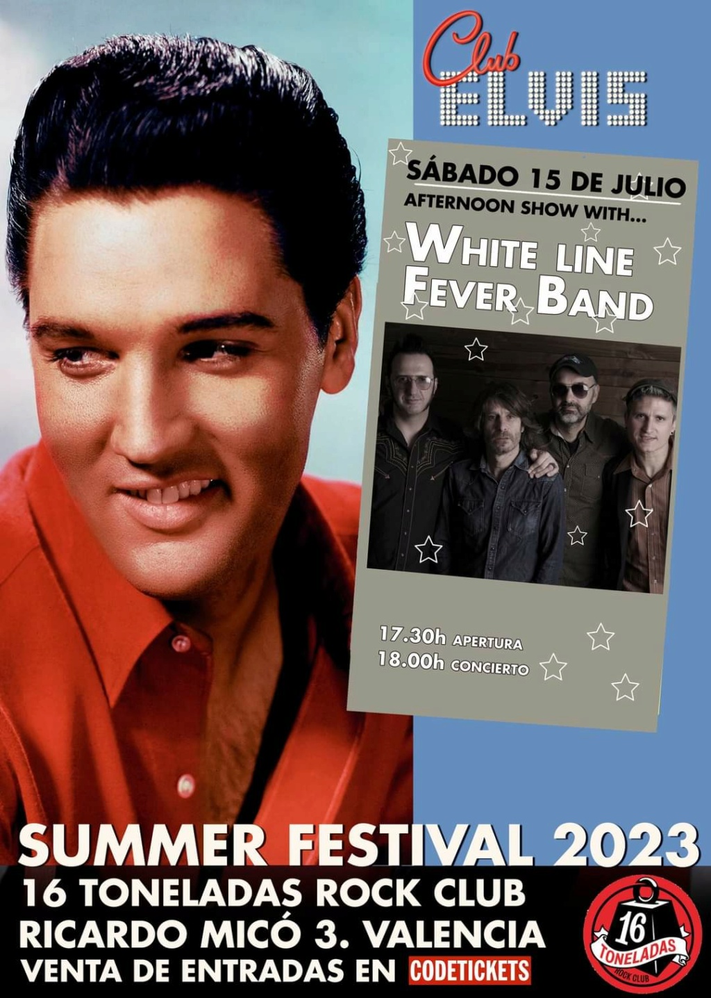 ELVIS SUMMER FESTIVAL 14 , 15 Y 16 JULIO 2023 16 TONELADAS  Fb_i3314