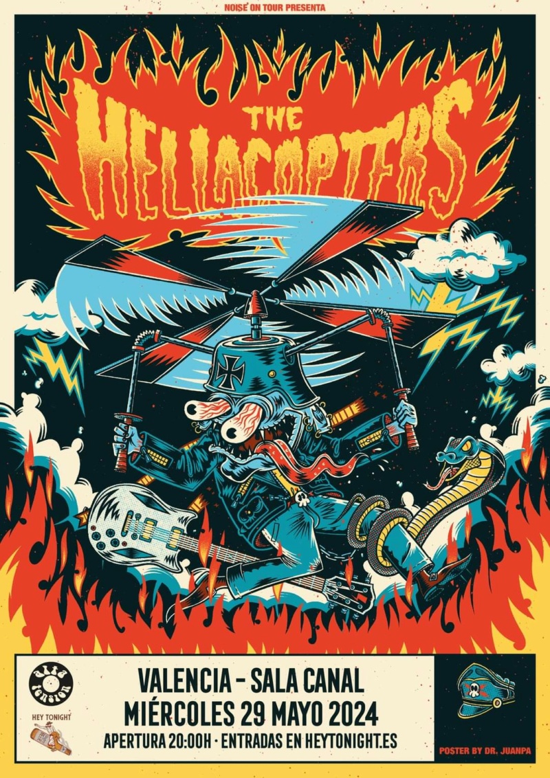 THE HELLACOPTERS 29 DE MAYO 2024 SALA CANAL PINEDO  Fb_i4236