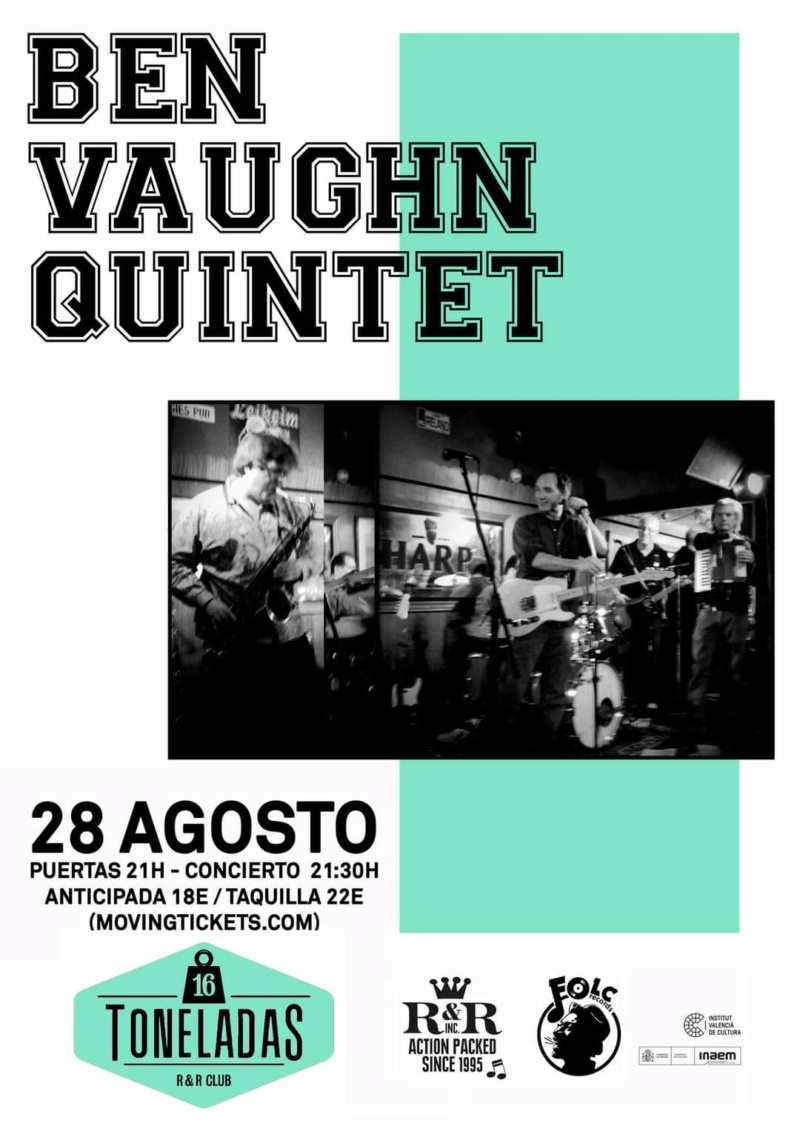 BEN VAUGHN QUINTET 28 DE AGOSTO 2024 16 TONELADAS  Fb_i4759