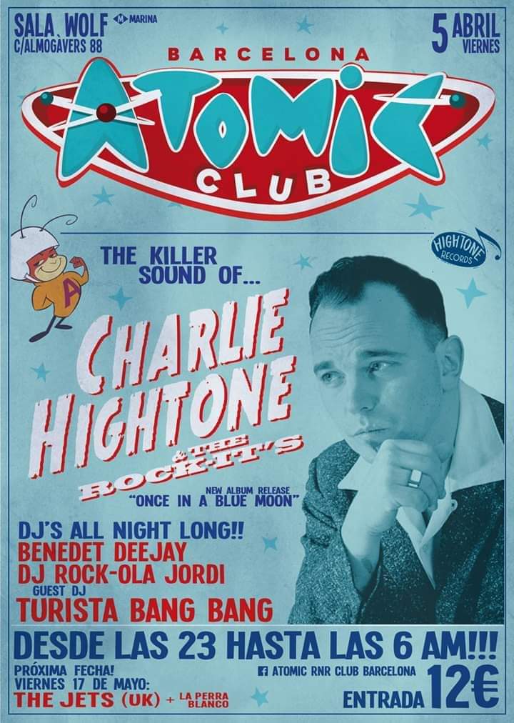 CHARLIE HIGHTONE AND THE ROCK ITS 5 ABRIL 2019  BARCELONA SALA WOLF Fb_im293