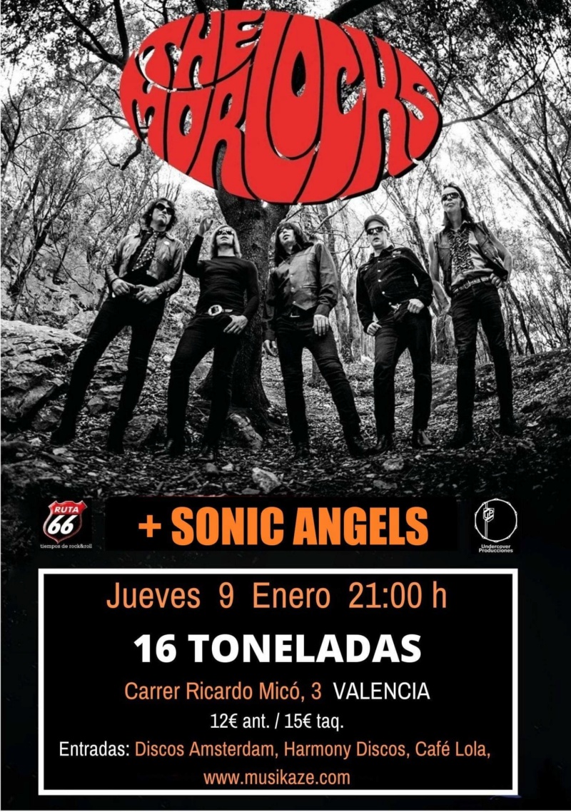 THE MORLOCKS - SONIC ANGELS 9 DE ENERO 2020 16 TONELADAS  Receiv25