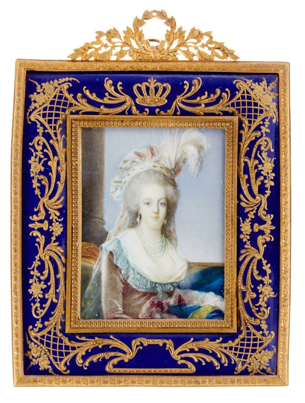 Marie-Antoinette au livre en robe bleue - Page 4 Ec685910