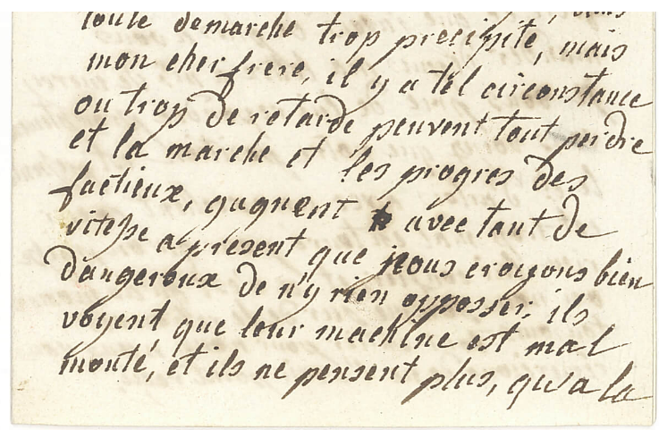 Lettre de Marie Antoinette à son frère Léopold II (1791) Tzolzo26