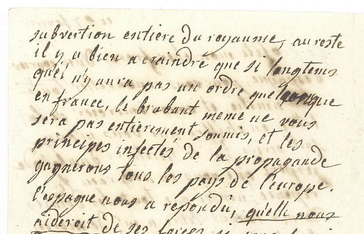 Lettre de Marie Antoinette à son frère Léopold II (1791) Tzolzo32