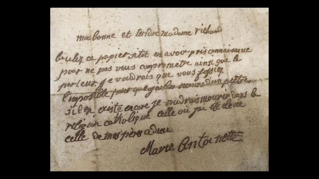 Ecrits de Marie Antoinette, authentiques ou apocryphes? - Page 2 Zducre31